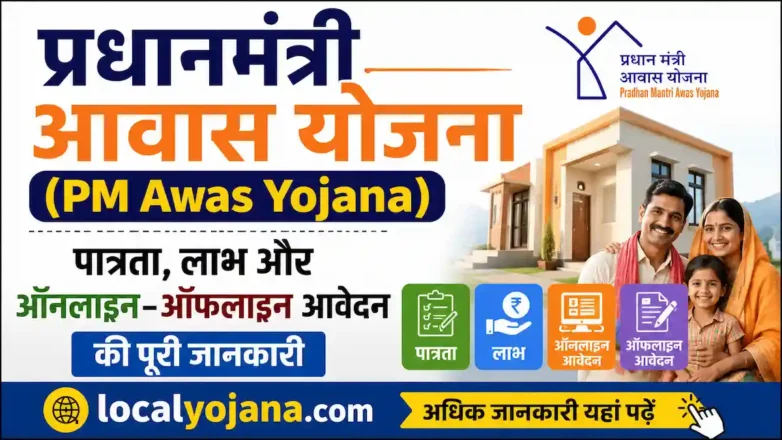 PM Awas Yojana 2026 ऑनलाइन आवेदन और सब्सिडी की जानकारी।