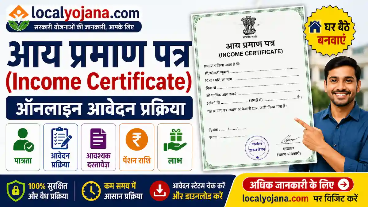 आय प्रमाण पत्र