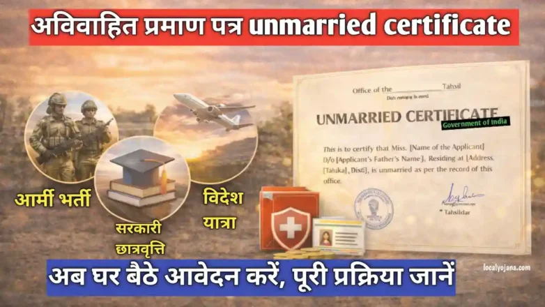 अविवाहित प्रमाण पत्र (Unmarried Certificate) आवेदन फॉर्म और प्रक्रिया