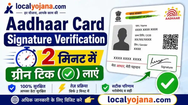 Aadhaar Card Signature Verification