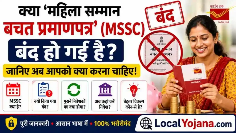 Mahila Samman Savings Certificate scheme closed