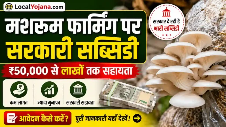 Mushroom Farming पर सरकारी सब्सिडी और खेती की संपूर्ण प्रक्रिया।