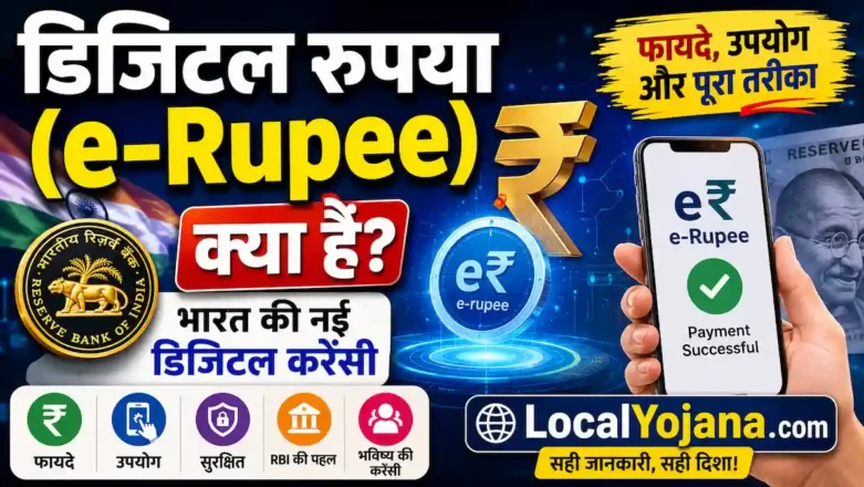 भारत का डिजिटल रुपया e-Rupee