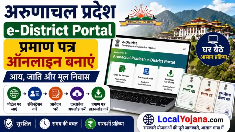 Arunachal Pradesh e-Services Portalआय जाति और मूल निवास प्रमाण पत्र ऑनलाइन कैसे बनाएं