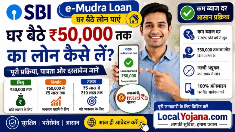 SBI eMudra Loan ऑनलाइन अप्लाई कैसे करें
