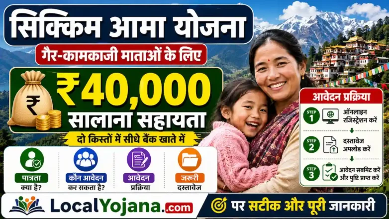 Sikkim Aama Yojanaऑनलाइन आवेदन और पात्रता गाइड
